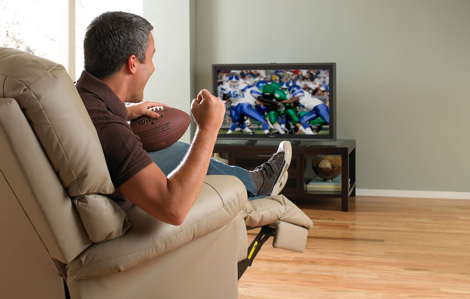 man cave living room
