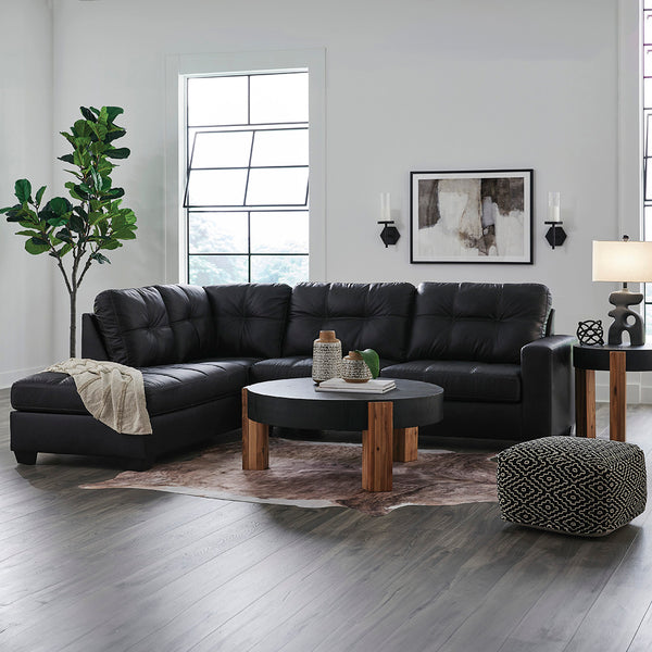 Seccional Barlin Mills con chaise longue izquierda