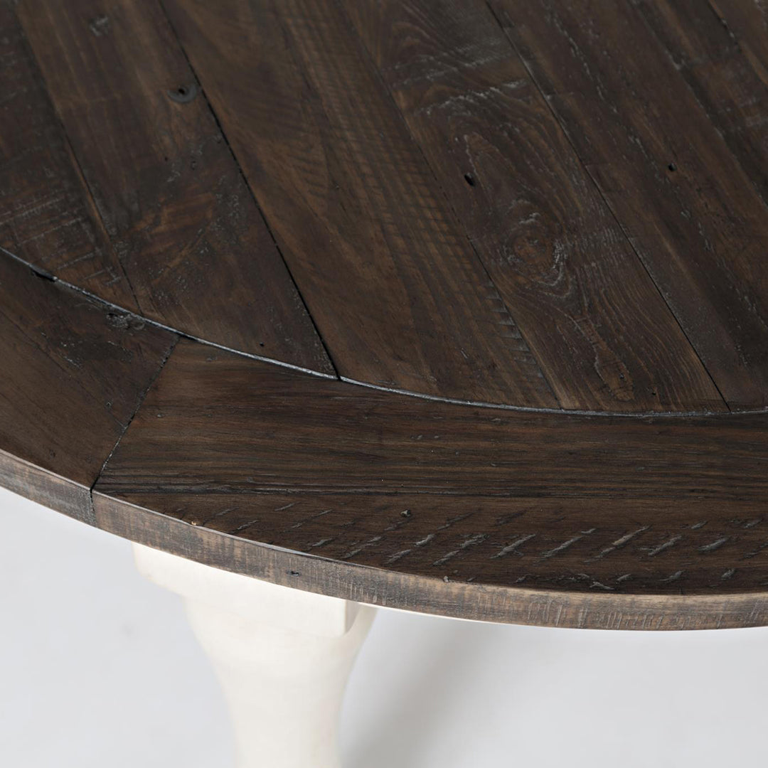 Madison County Oval Table - White