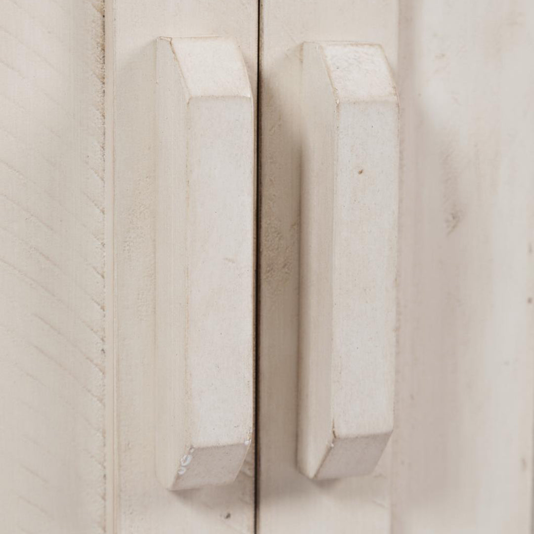 Madison County Server and Hutch - White