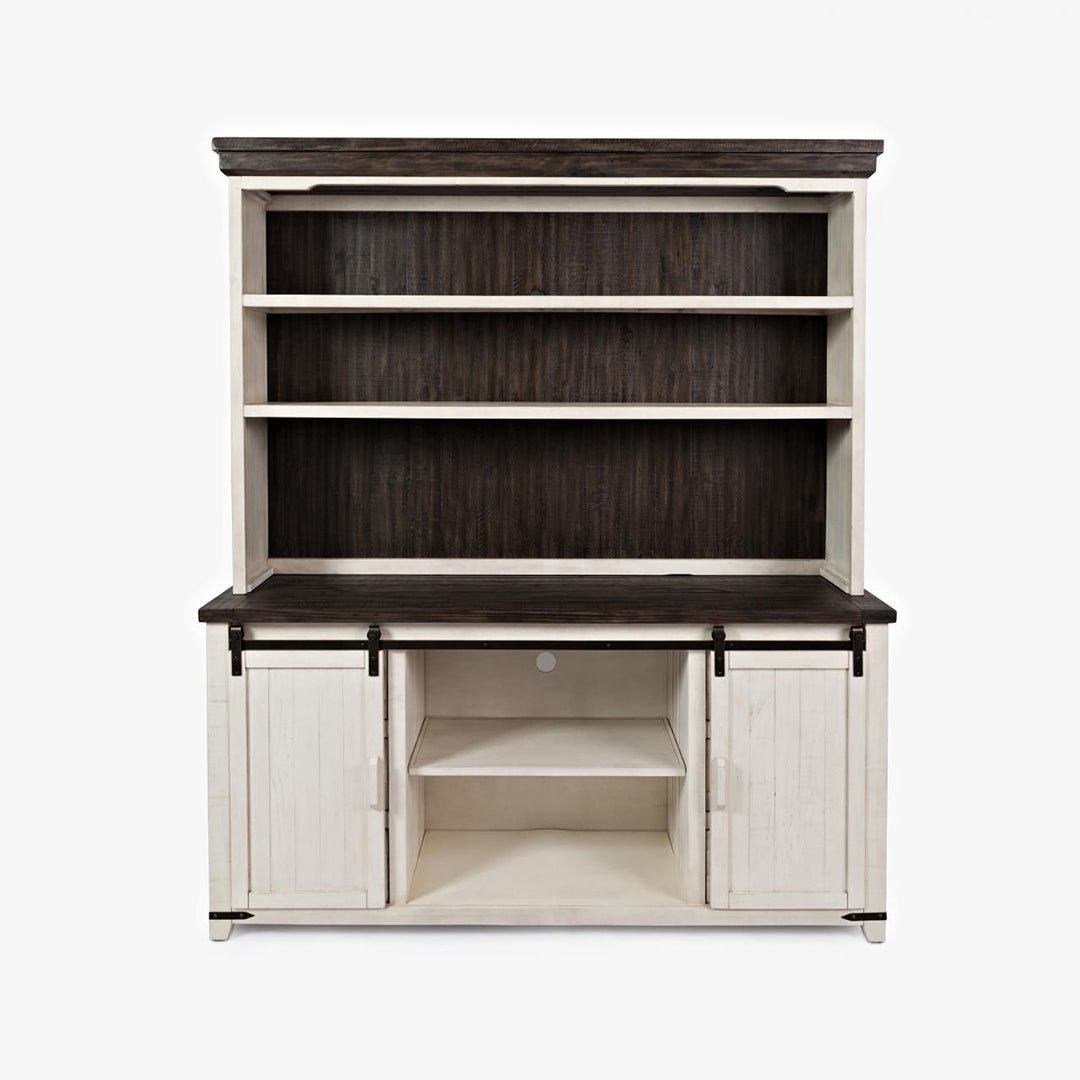 Madison County Server and Hutch - White