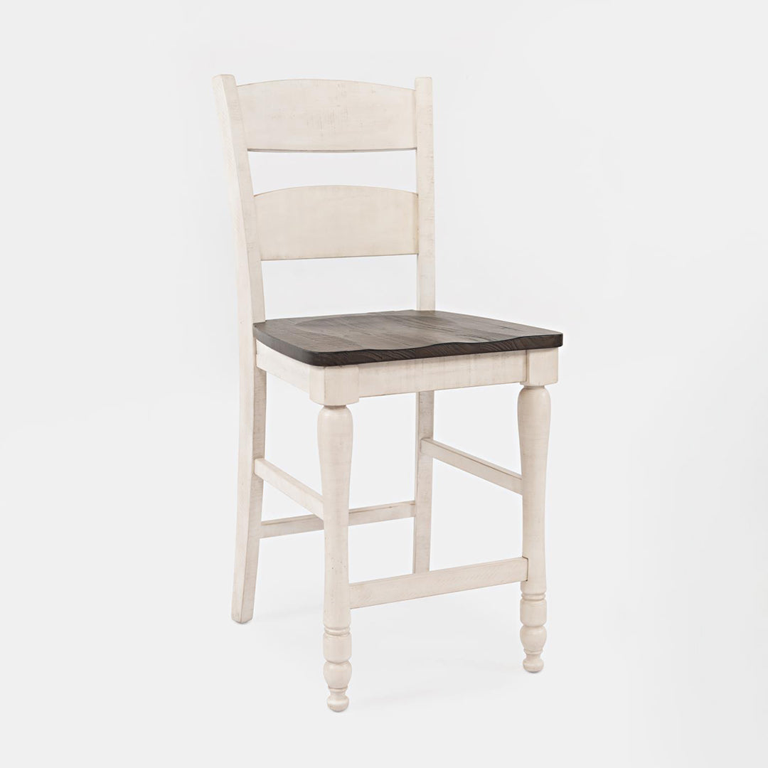 Madison County Counter Dining Set - White