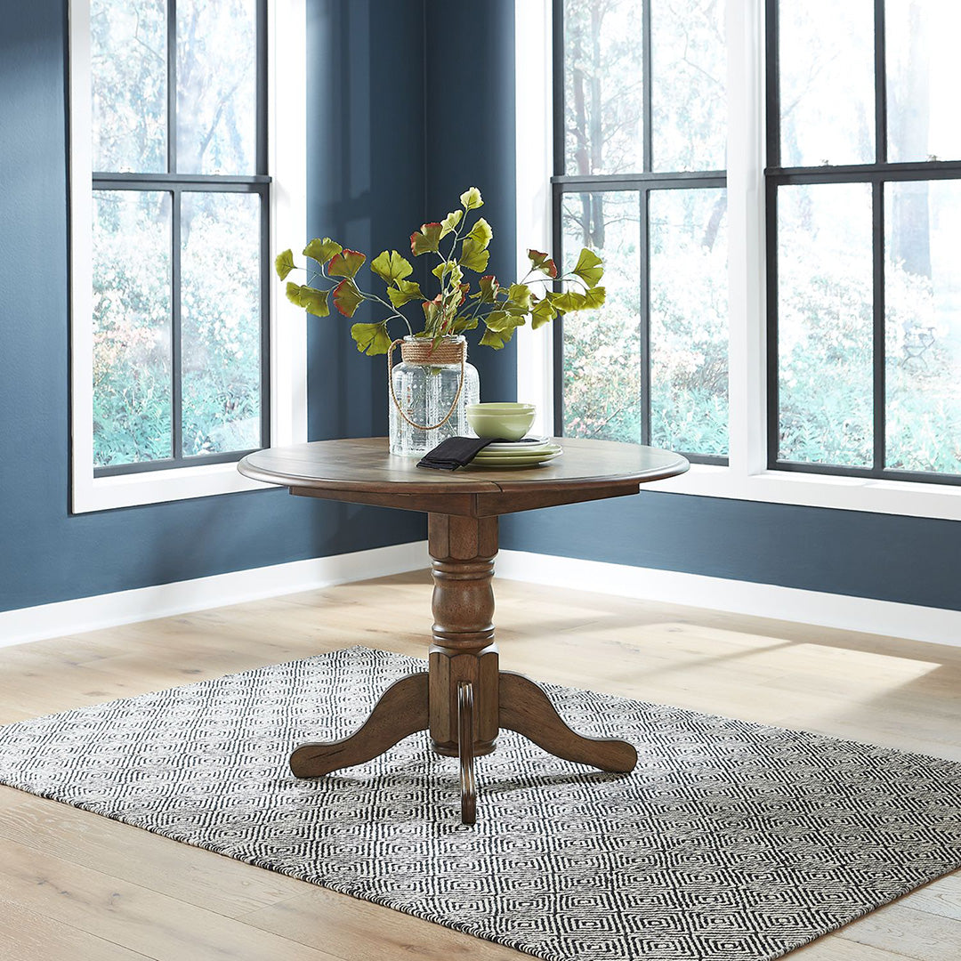 Carolina Crossing Drop Leaf Dining Set (3pc)