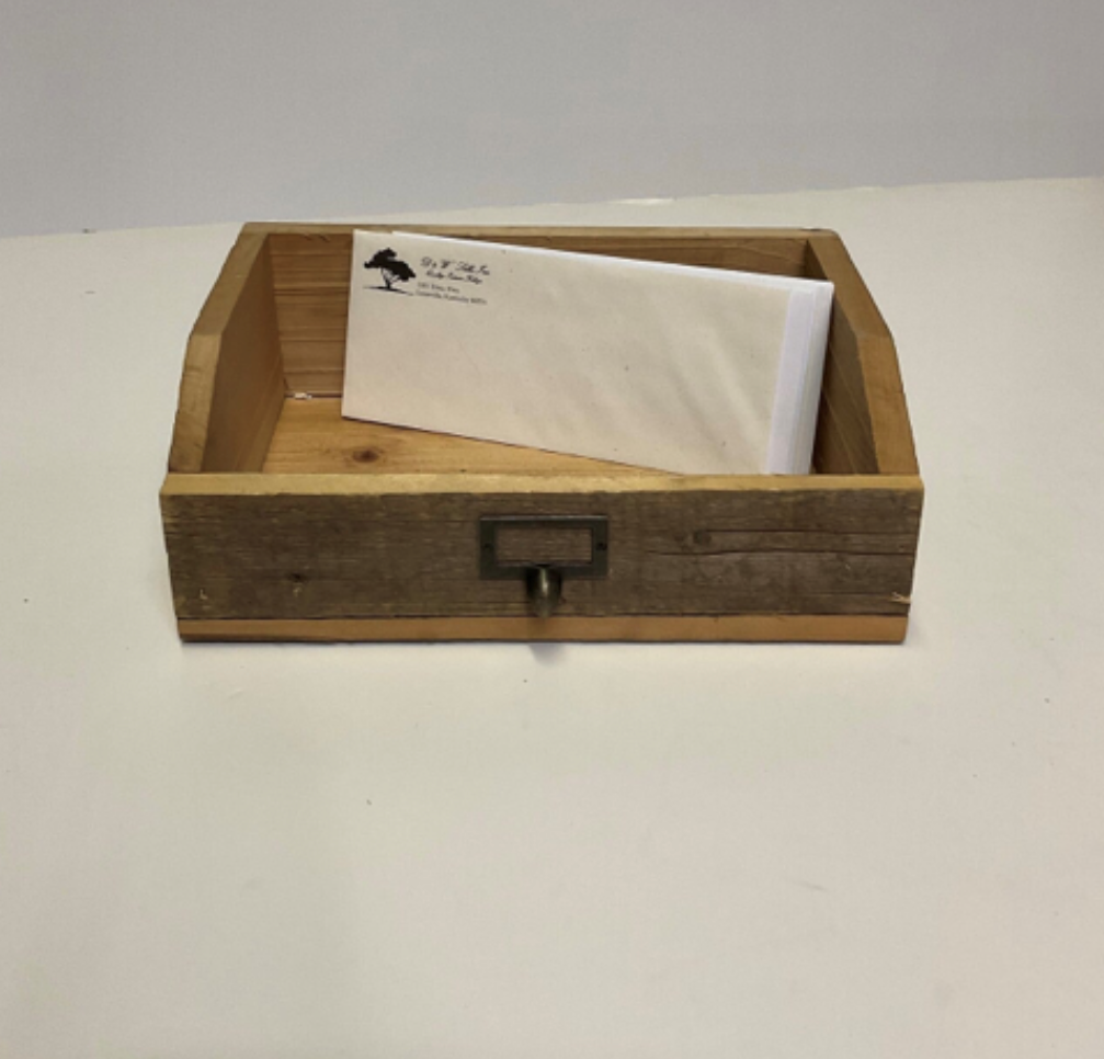 Caja de madera
