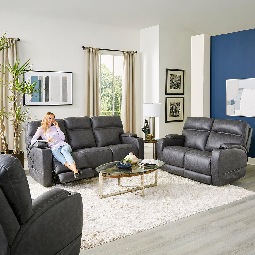 Loveseat triple eléctrico de Jaguar