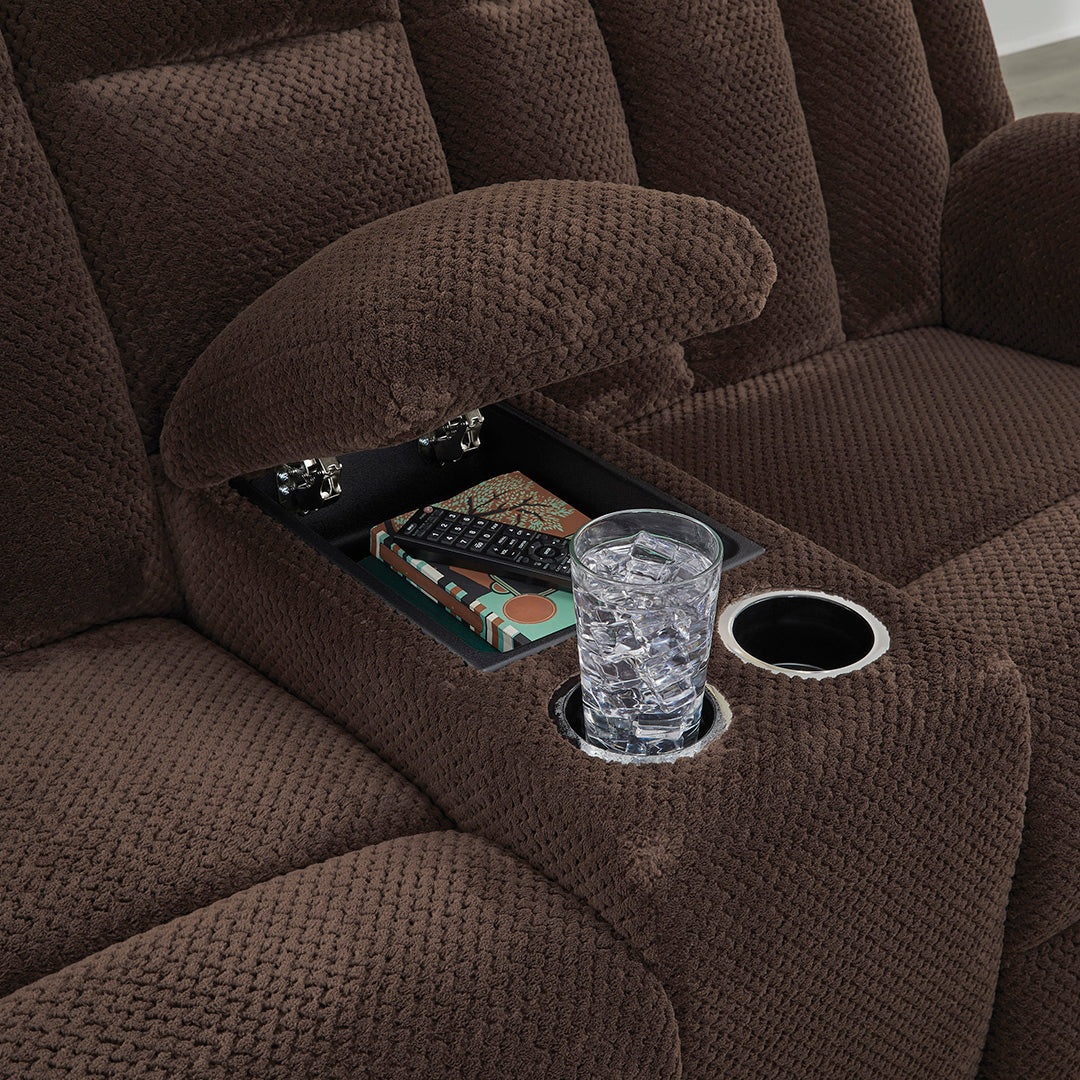 Observation Power Reclining Loveseat with Console