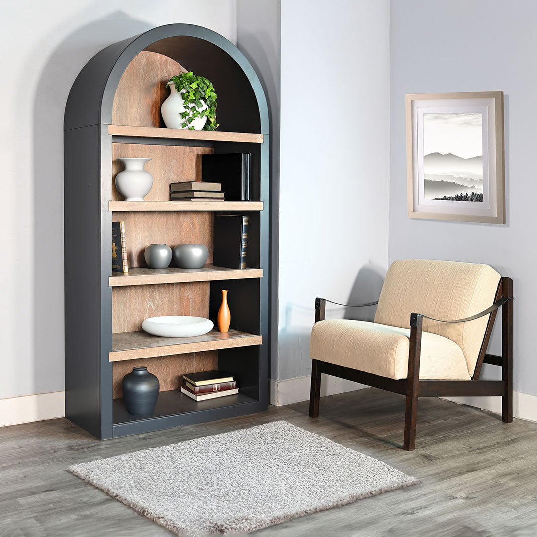 Logan Arched Bookcase