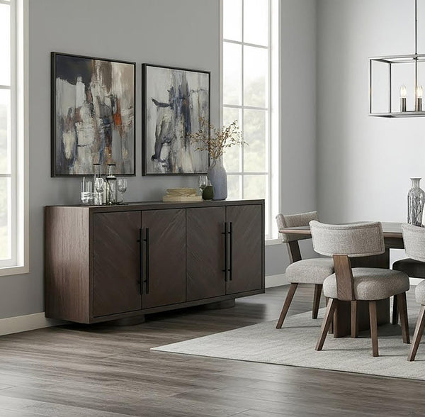 Malibu Server from Sunny Designs, Inc. in Brown Veneer - Alternate angle