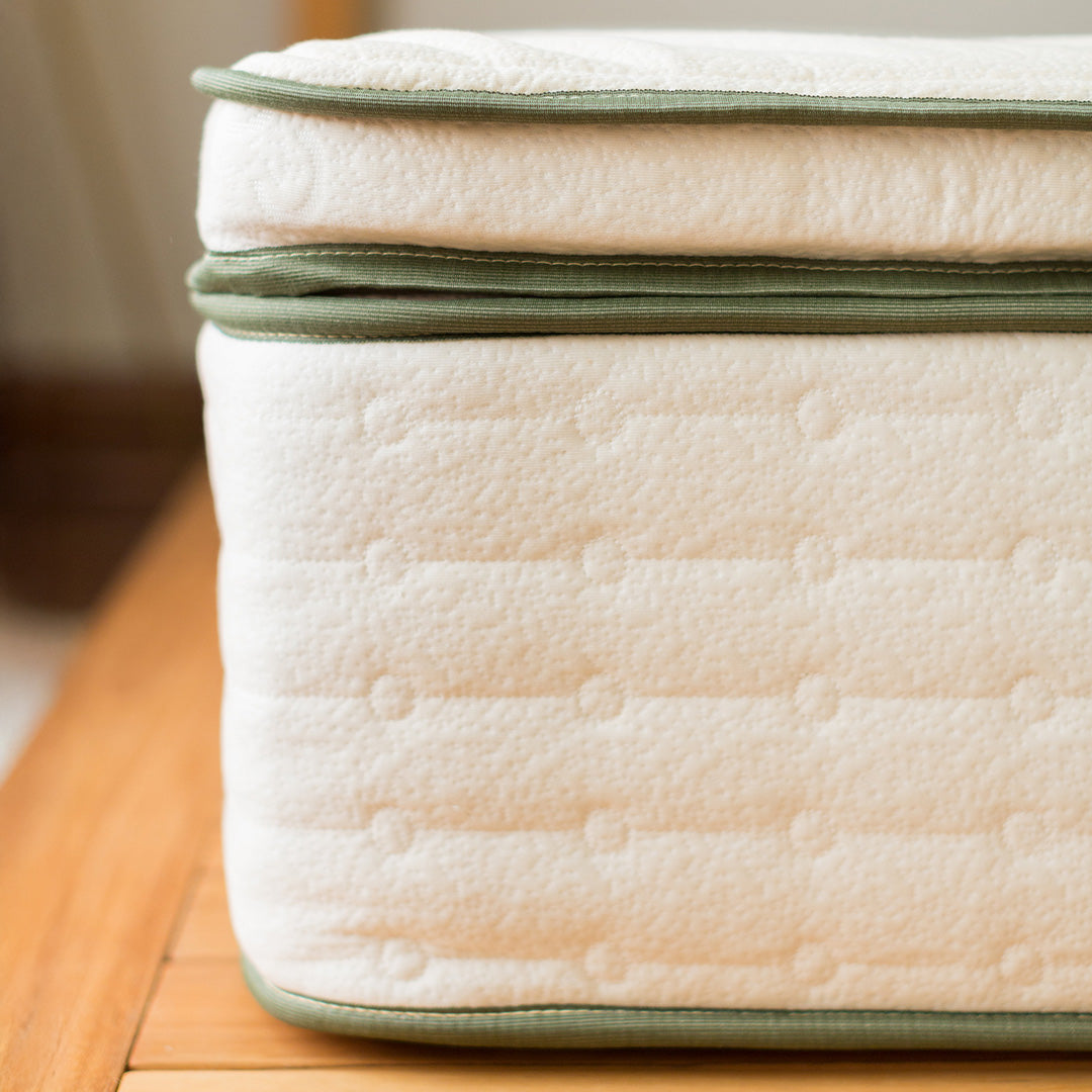 Medium Cotton / Natural Fiber Blend Avocado Pillowtop Green Mattress with Cooling from Avocado Mattress - Additional view 6