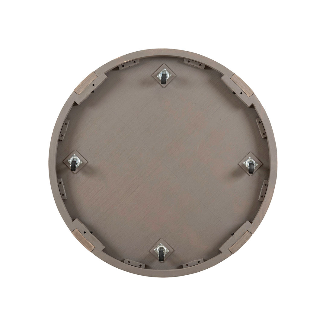 South Bend Round Cocktail Table from Liberty Furniture in Brown with Casters - Additional view 10