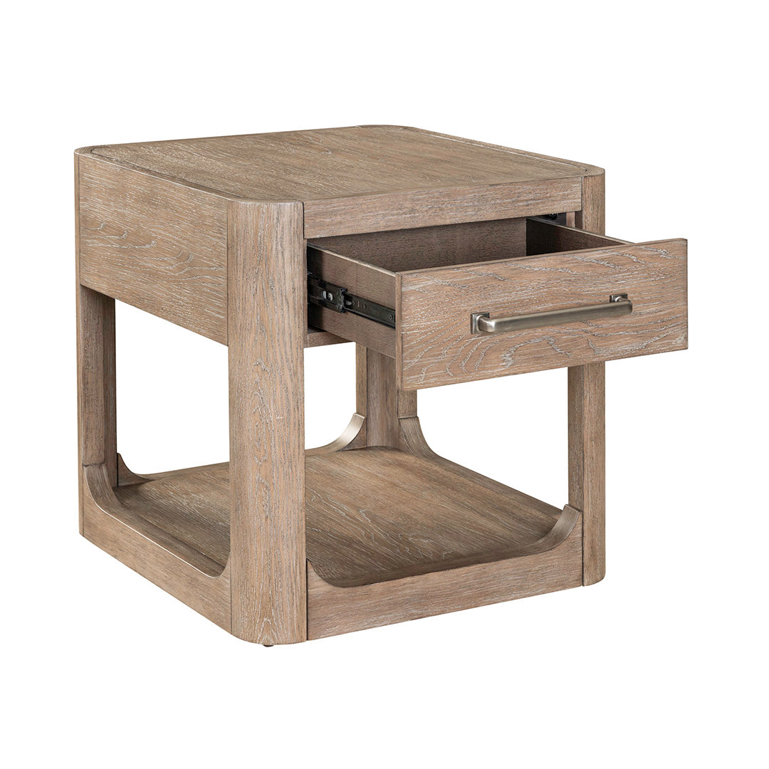 South Bend End Table from Liberty Furniture in Brown - Detail view