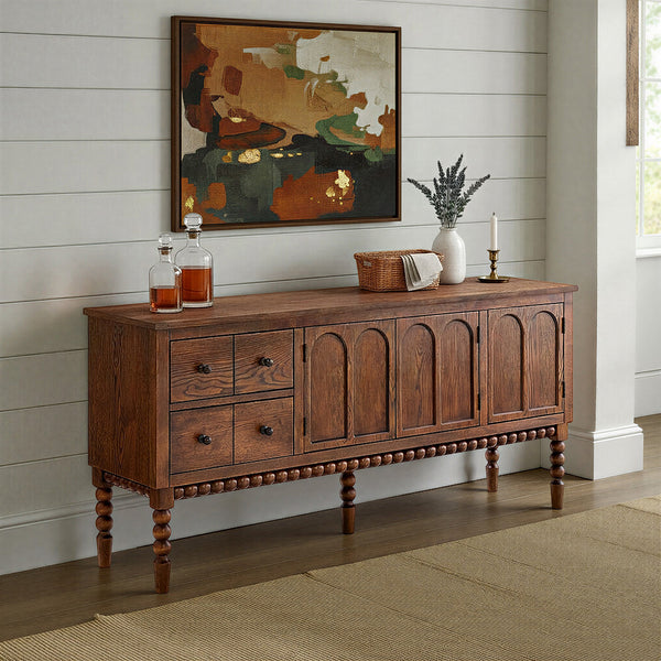 Mabel Console from Sandberg Furniture in Veneer - Alternate angle