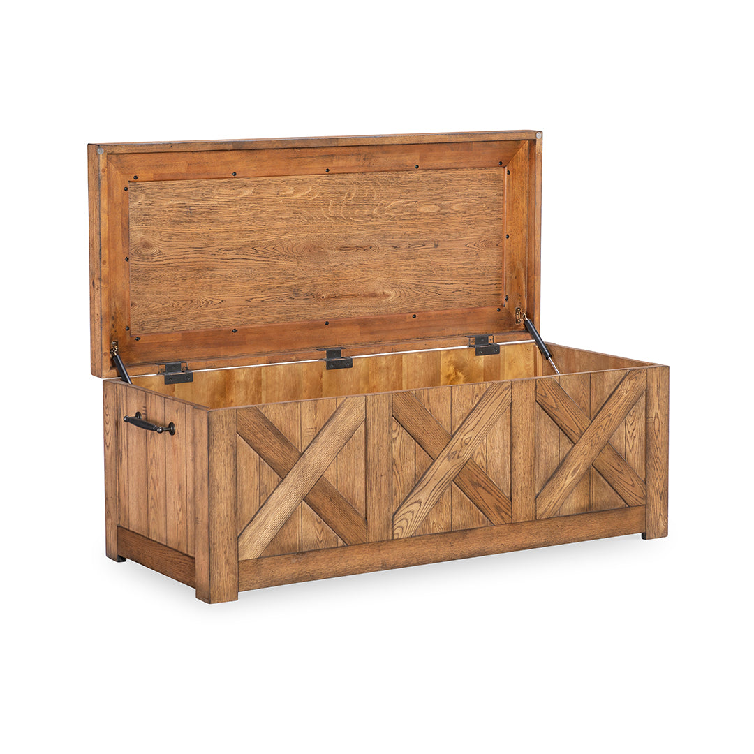 Vintage Market Captains Trunk Cocktail Table