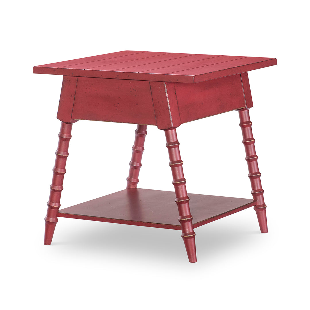 Vintage Market Bobbin End Table