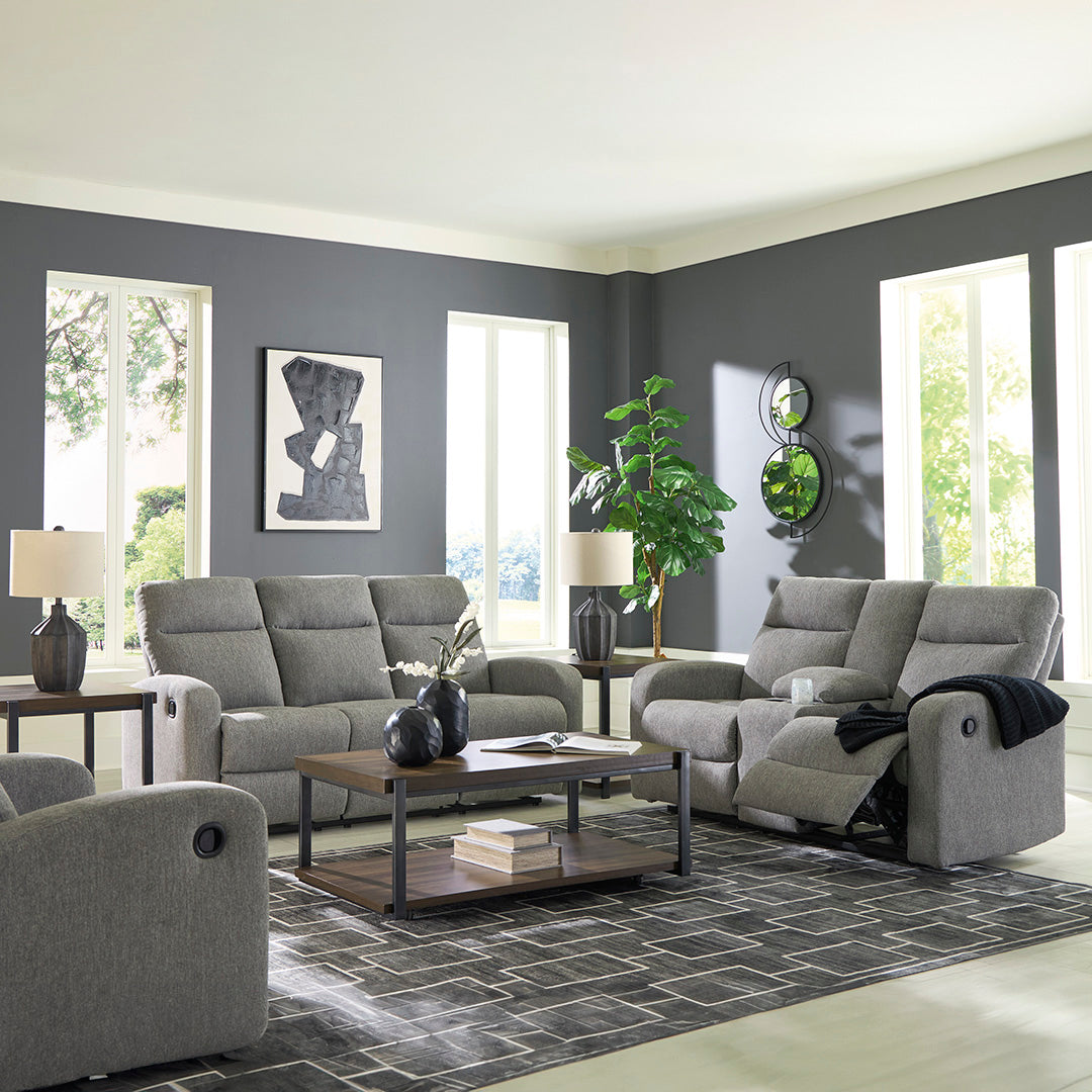 Moreau Reclining Loveseat with Console