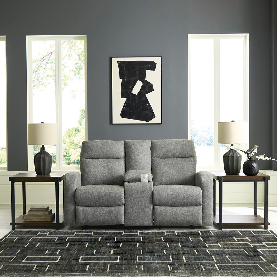 Moreau Reclining Loveseat with Console