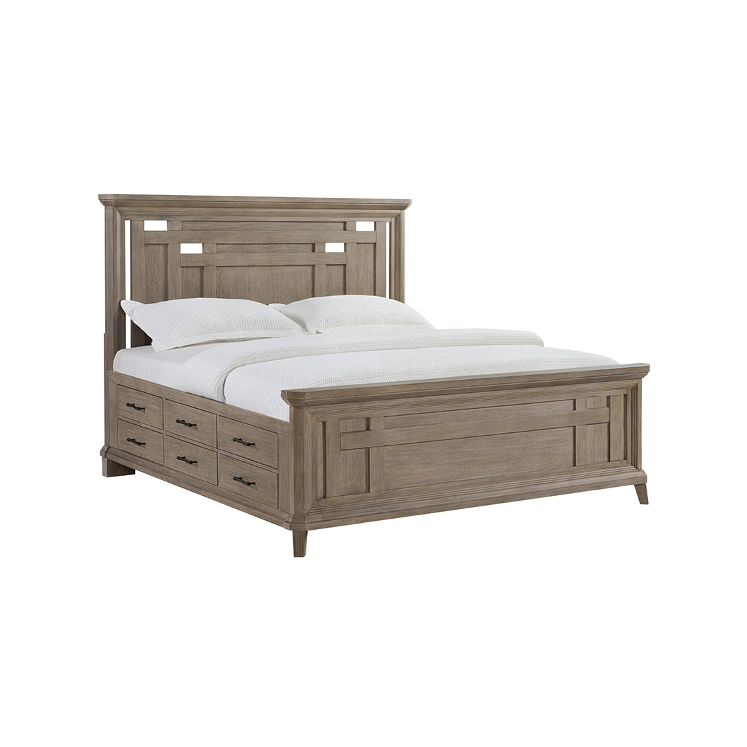 Cama con almacenamiento Haven