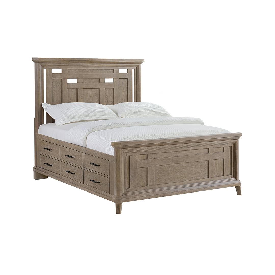 Cama con almacenamiento Haven