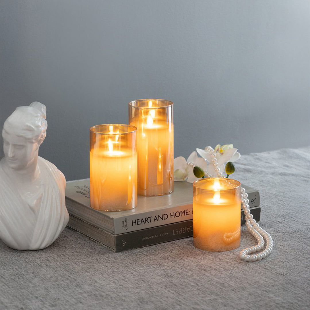LED Candles (Set of 3)