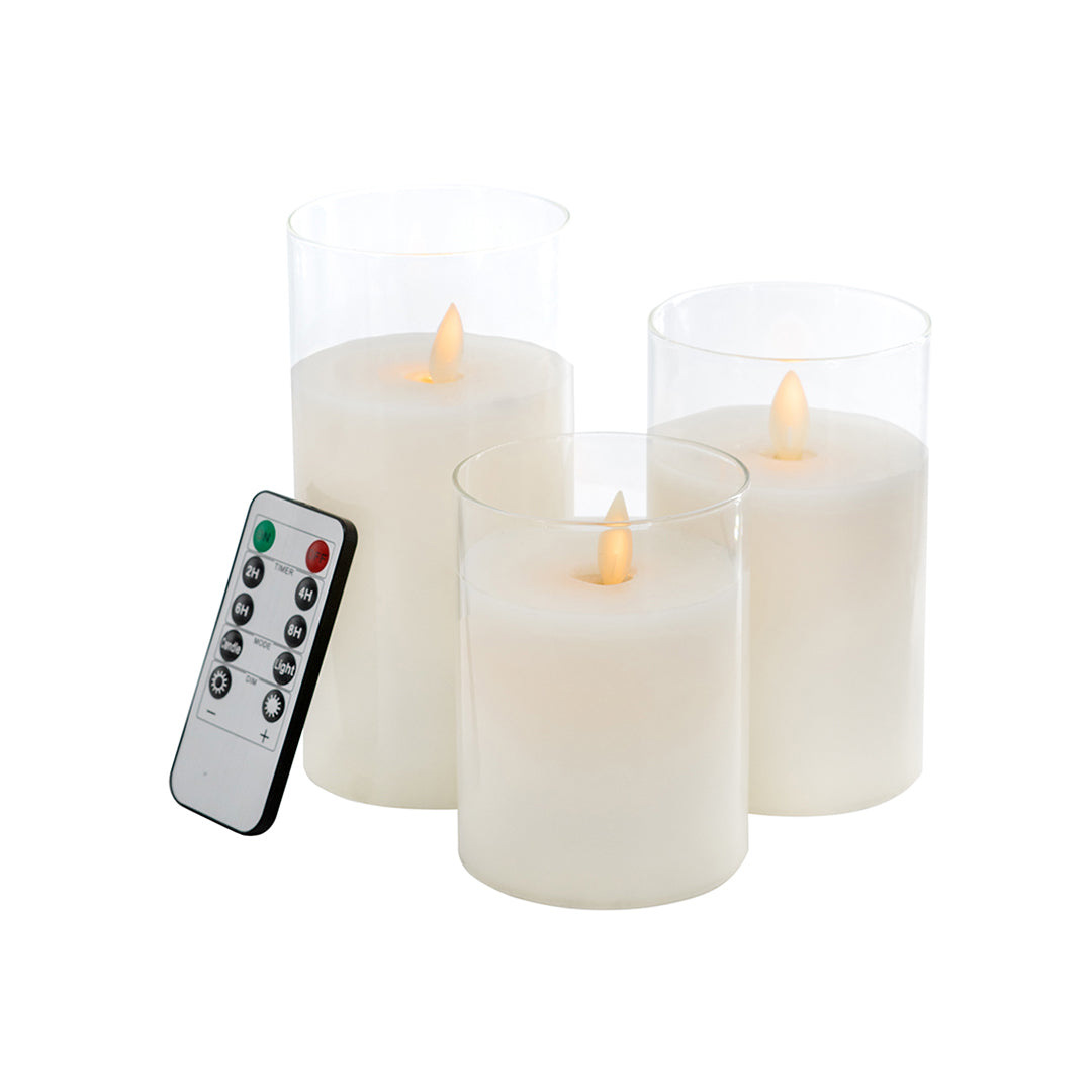 LED Candles (Set of 3)