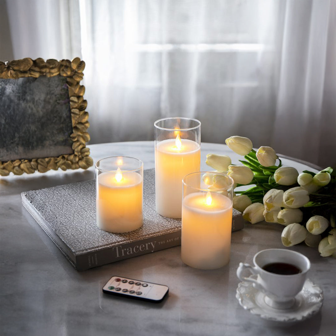 LED Candles (Set of 3)