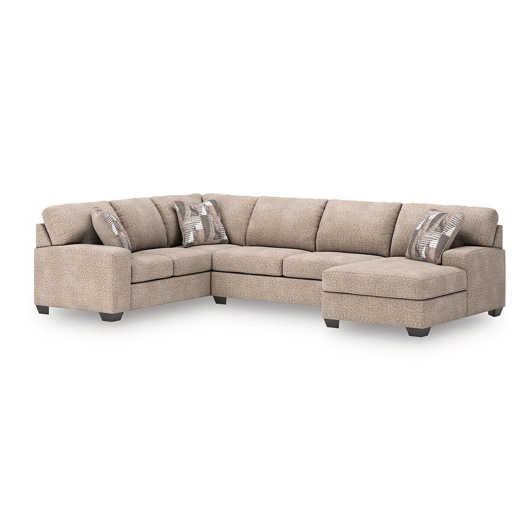 Seyler Sectional Right Chaise with Ottoman