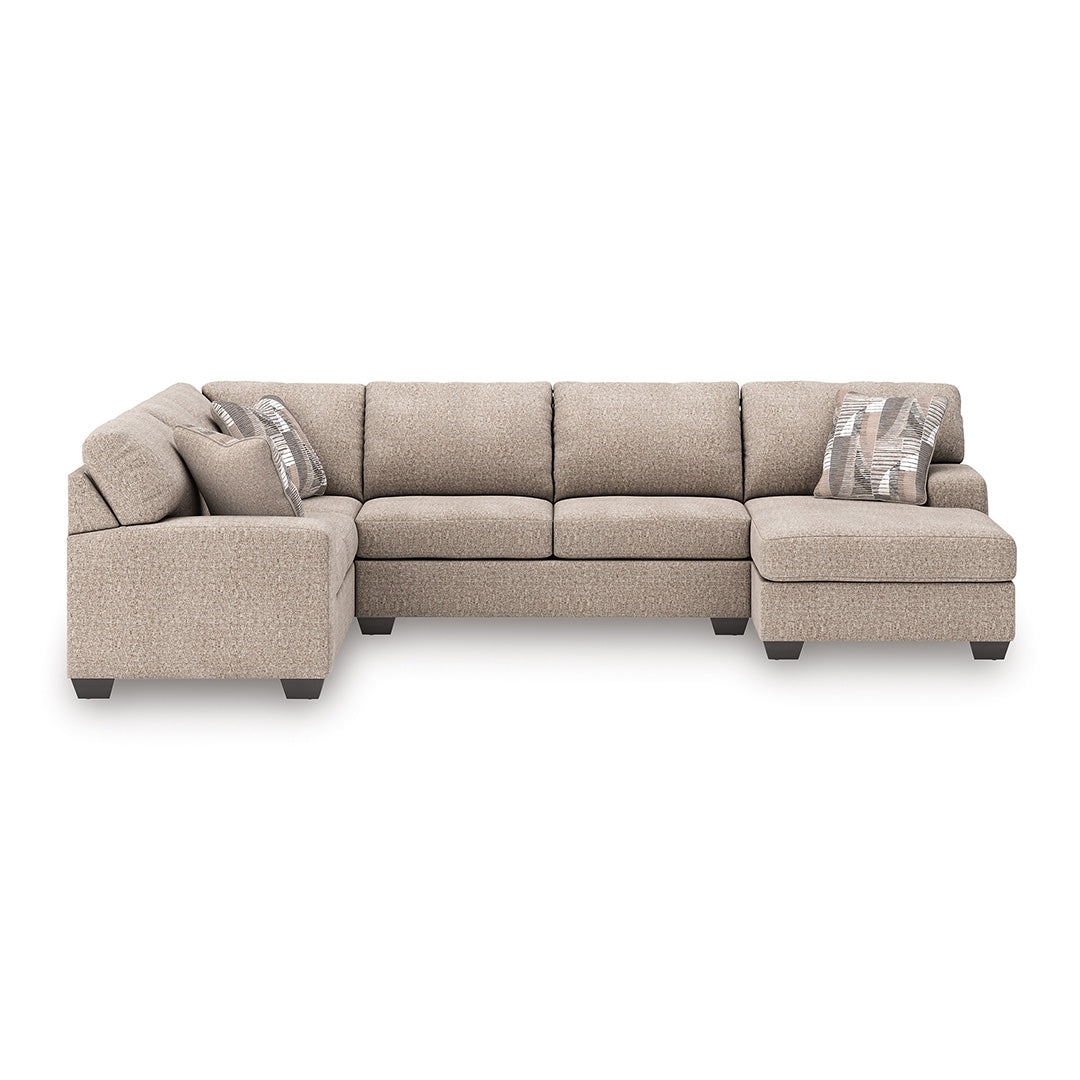Seyler Sectional Right Chaise with Ottoman