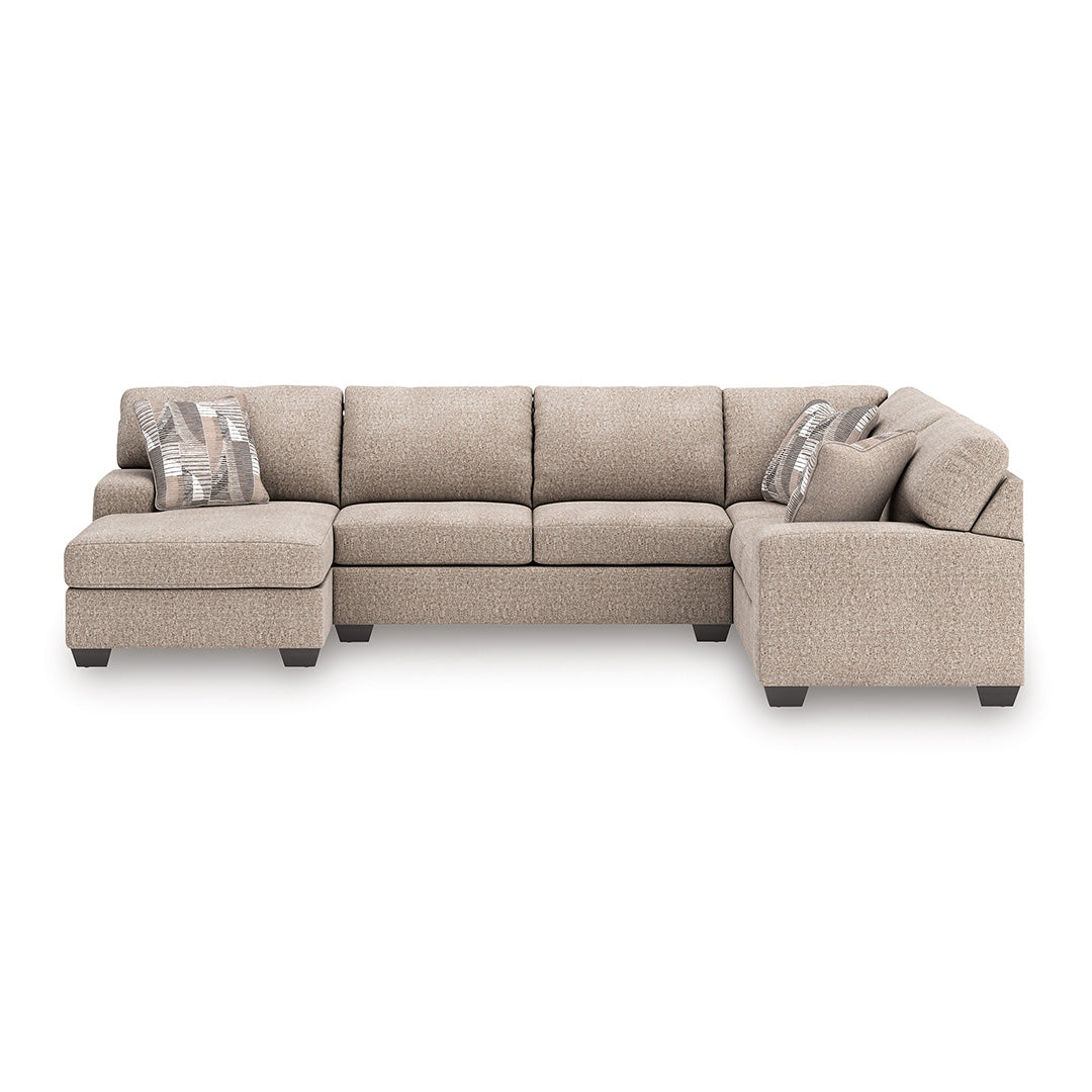Seyler Sectional Left Chaise with Ottoman