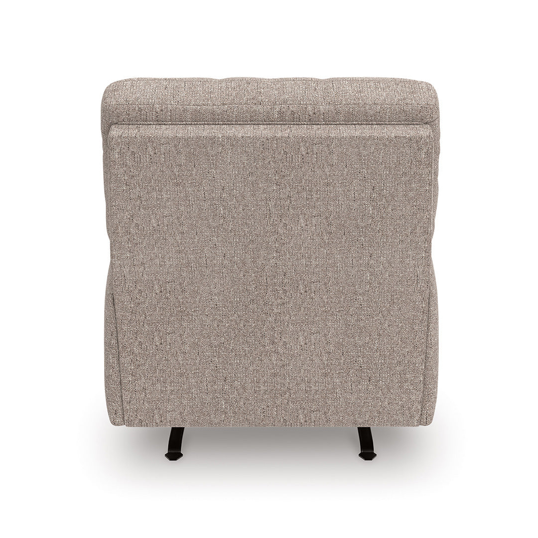 Seyler Rocker Recliner from Signature Design by Ashley in Fabric with Manual Recline - Back view