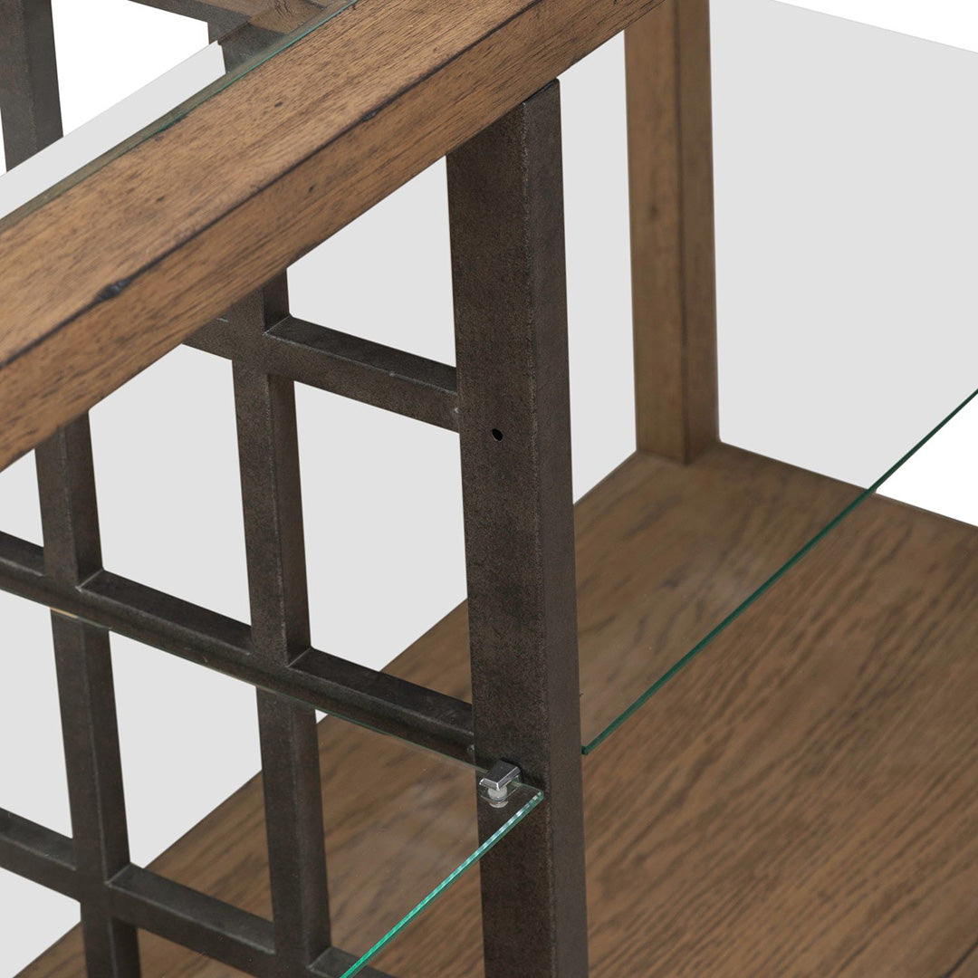 Mesa de sofá enrejada Bayhill