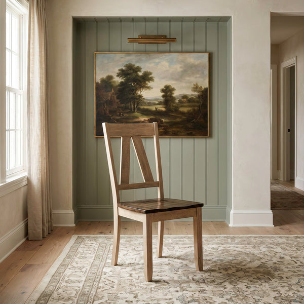 Lindsey Farm Side Chair from Liberty Furniture in Veneer - Alternate angle