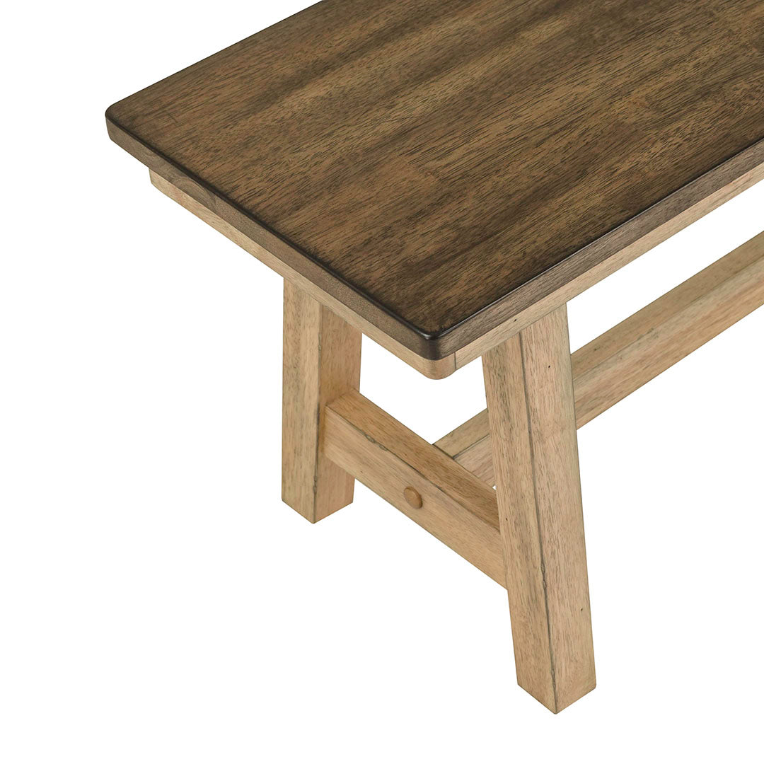 Lindsey Farm Bench from Liberty Furniture in Veneer - Additional view 6
