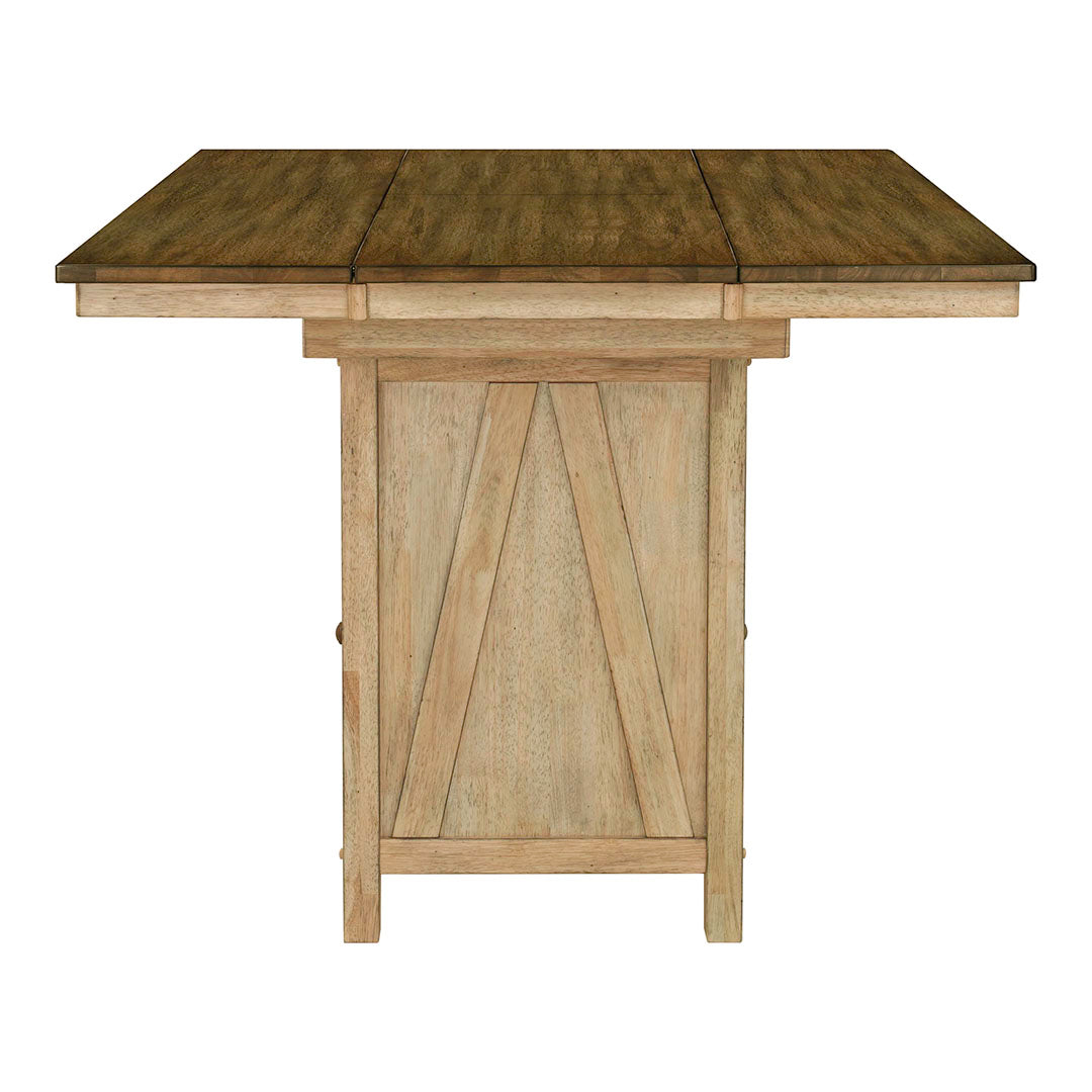 Lindsey Farm Counter Dining Set (5pc) (Seats 4-6) from Liberty Furniture in Veneer with Butterfly Leaf, Extension Leaf - Additional view 6