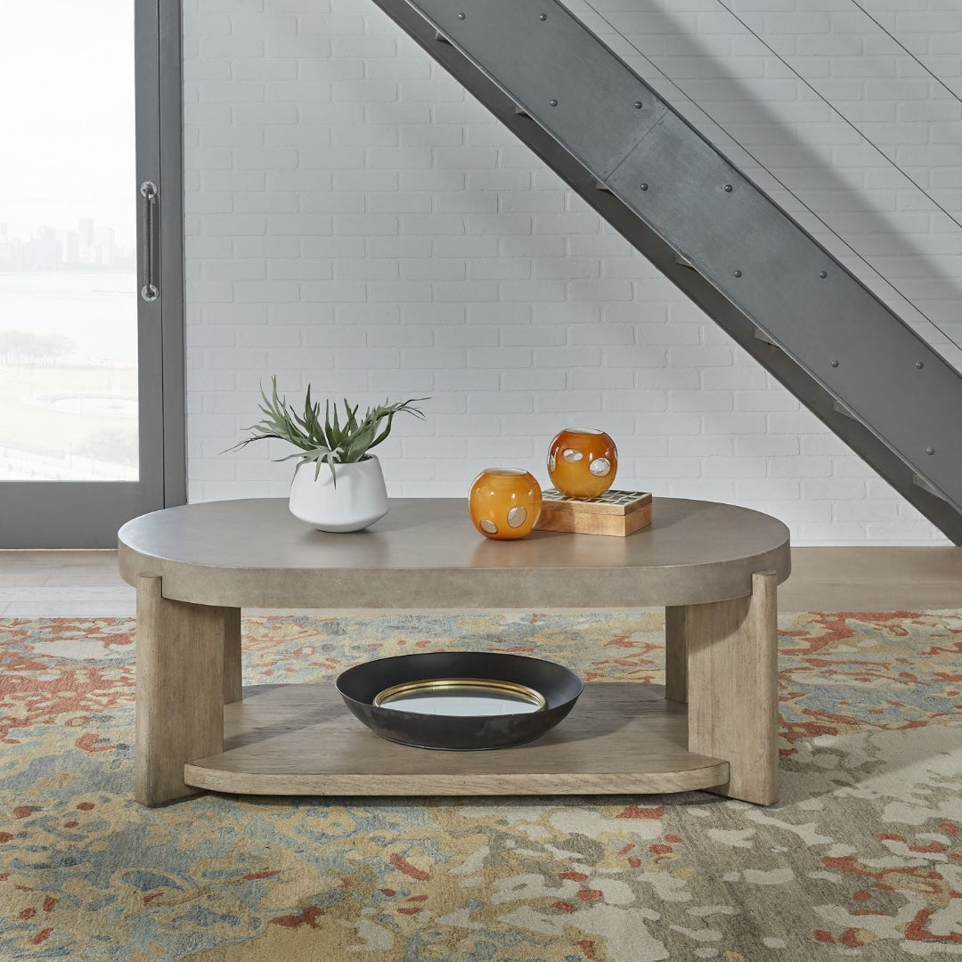 Mesa de cóctel ovalada Affinity