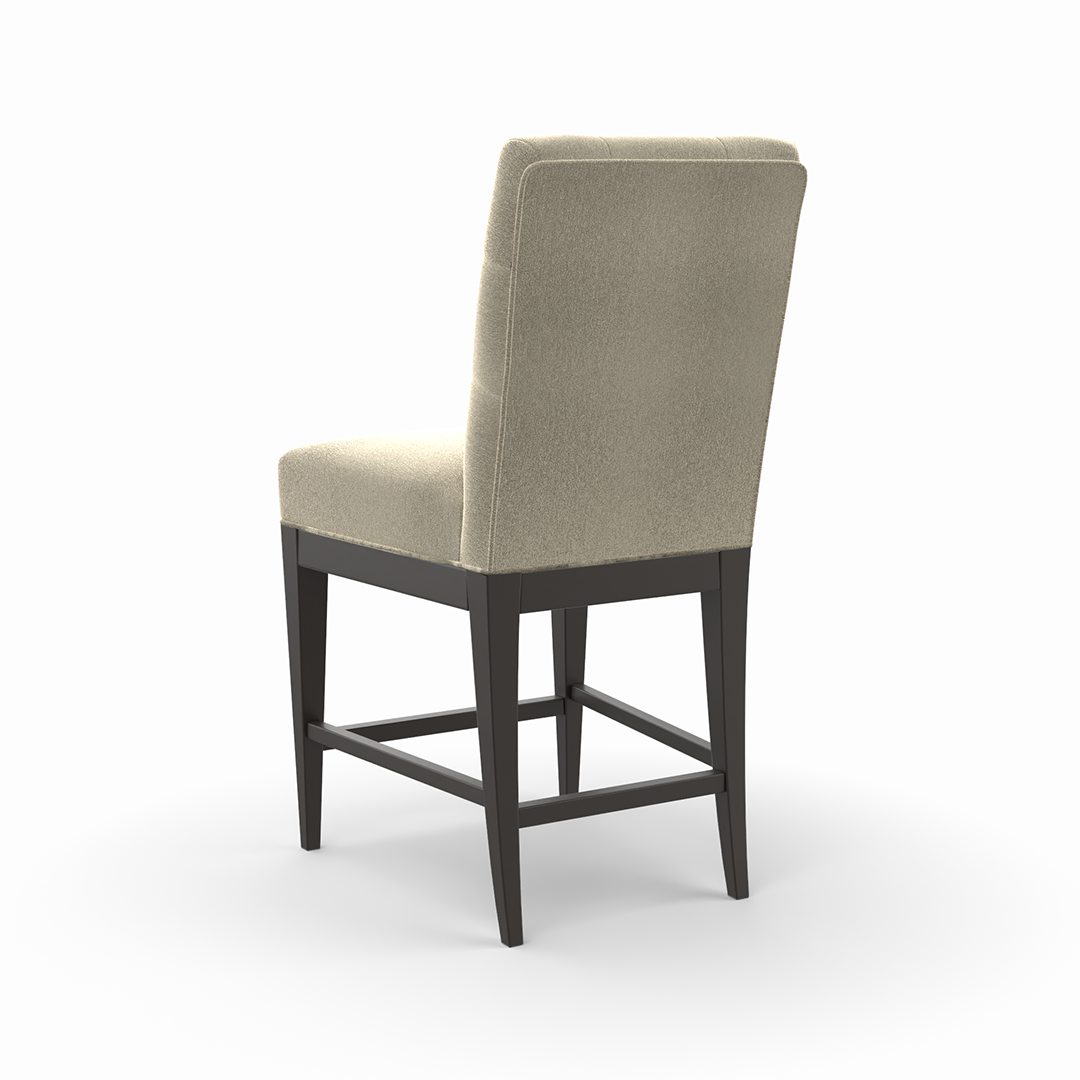 Taburete de mostrador tapizado Sterling