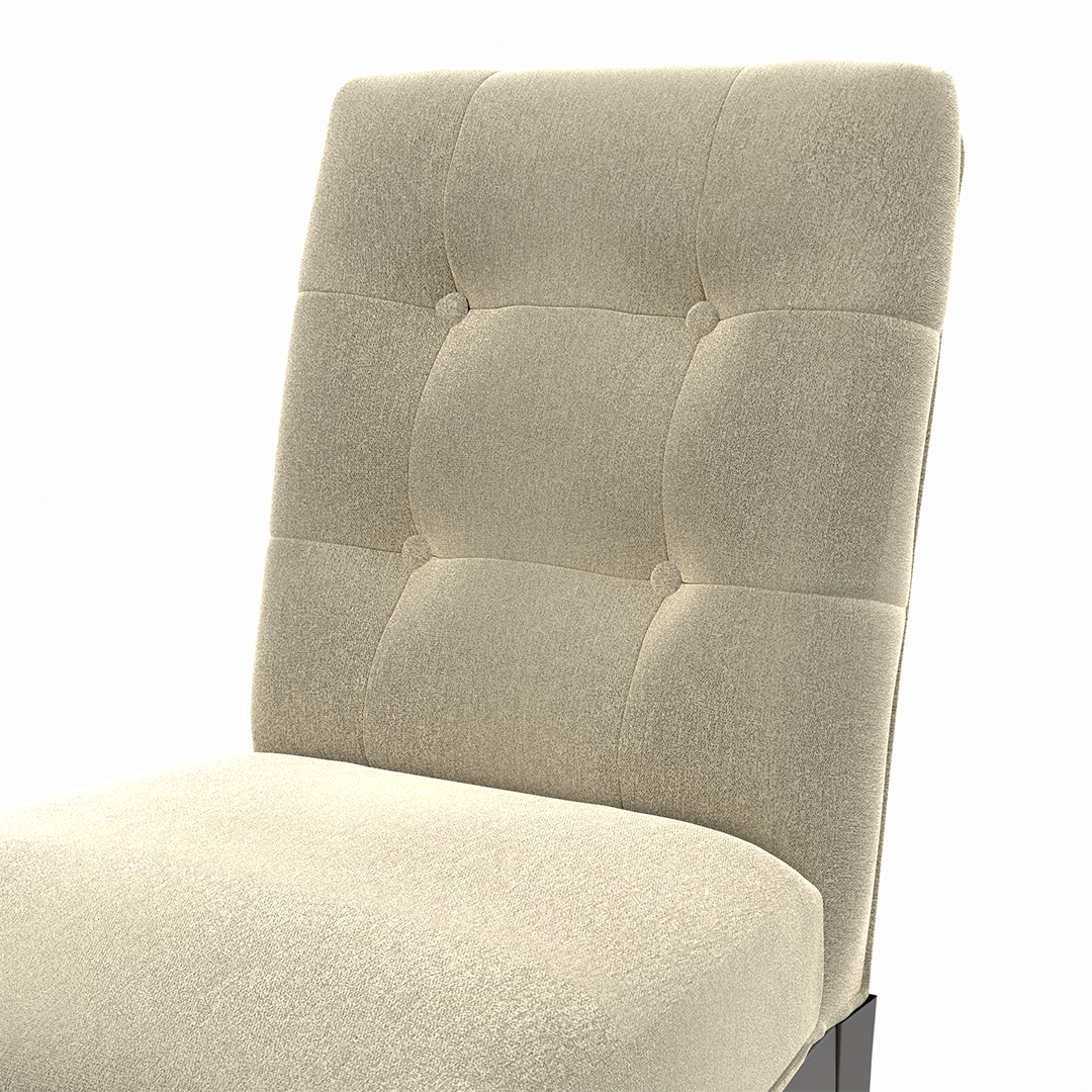Taburete de mostrador tapizado Sterling