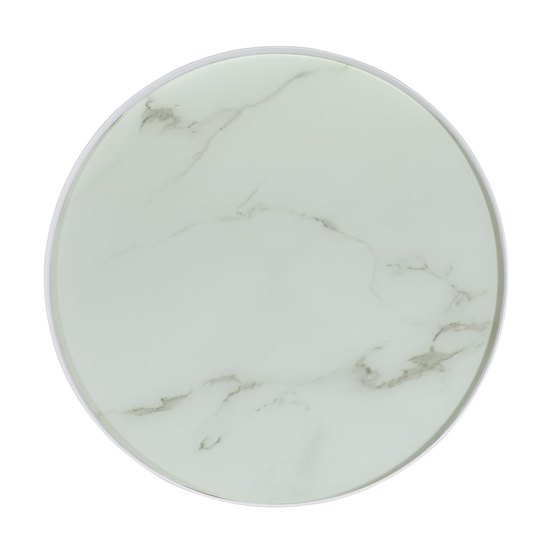Monaco End Table - White