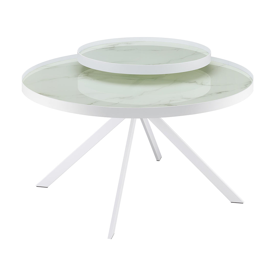 Monaco Cocktail Table - White