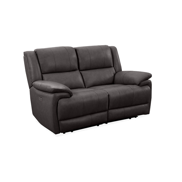Loveseat reclinable eléctrico de cuero Madrid