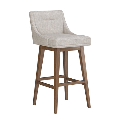Tapered Bar Stool - Beige