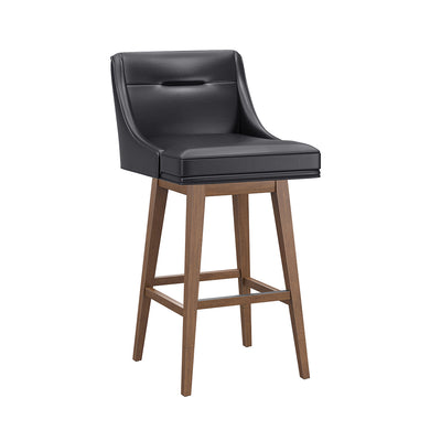 Tapered Bar Stool - Black