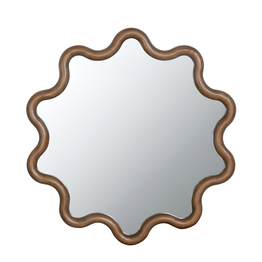 Wooden Wall Mirror