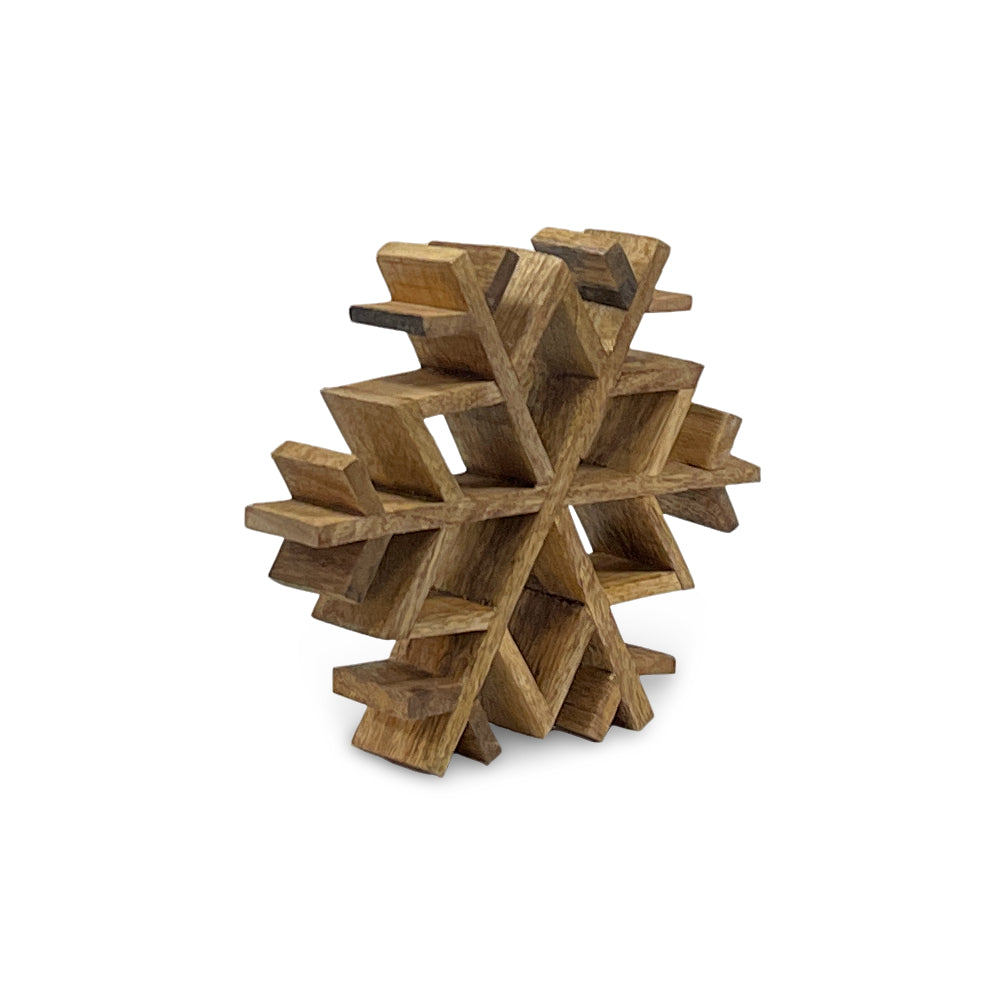 Wooden Snowflake