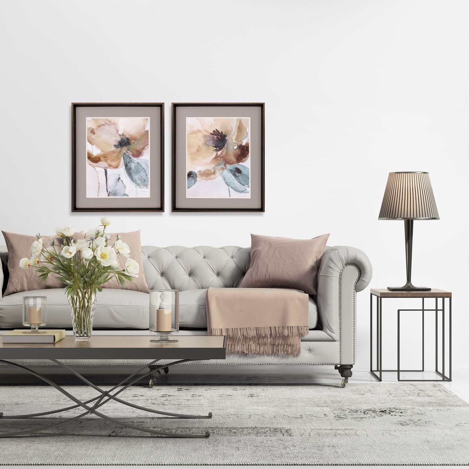 Amapola de acuarela I