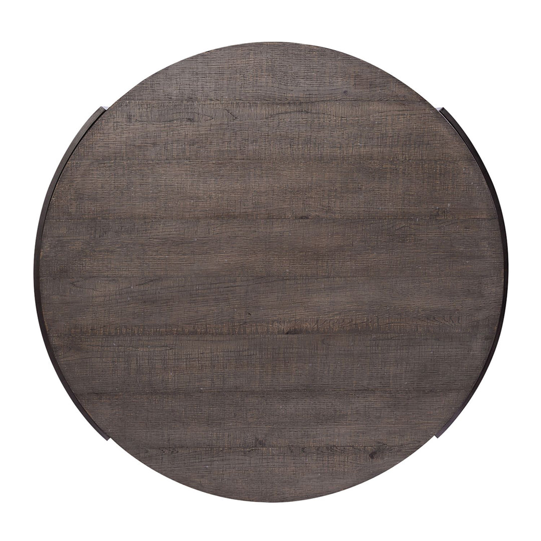 Modern View Round Cocktail Table