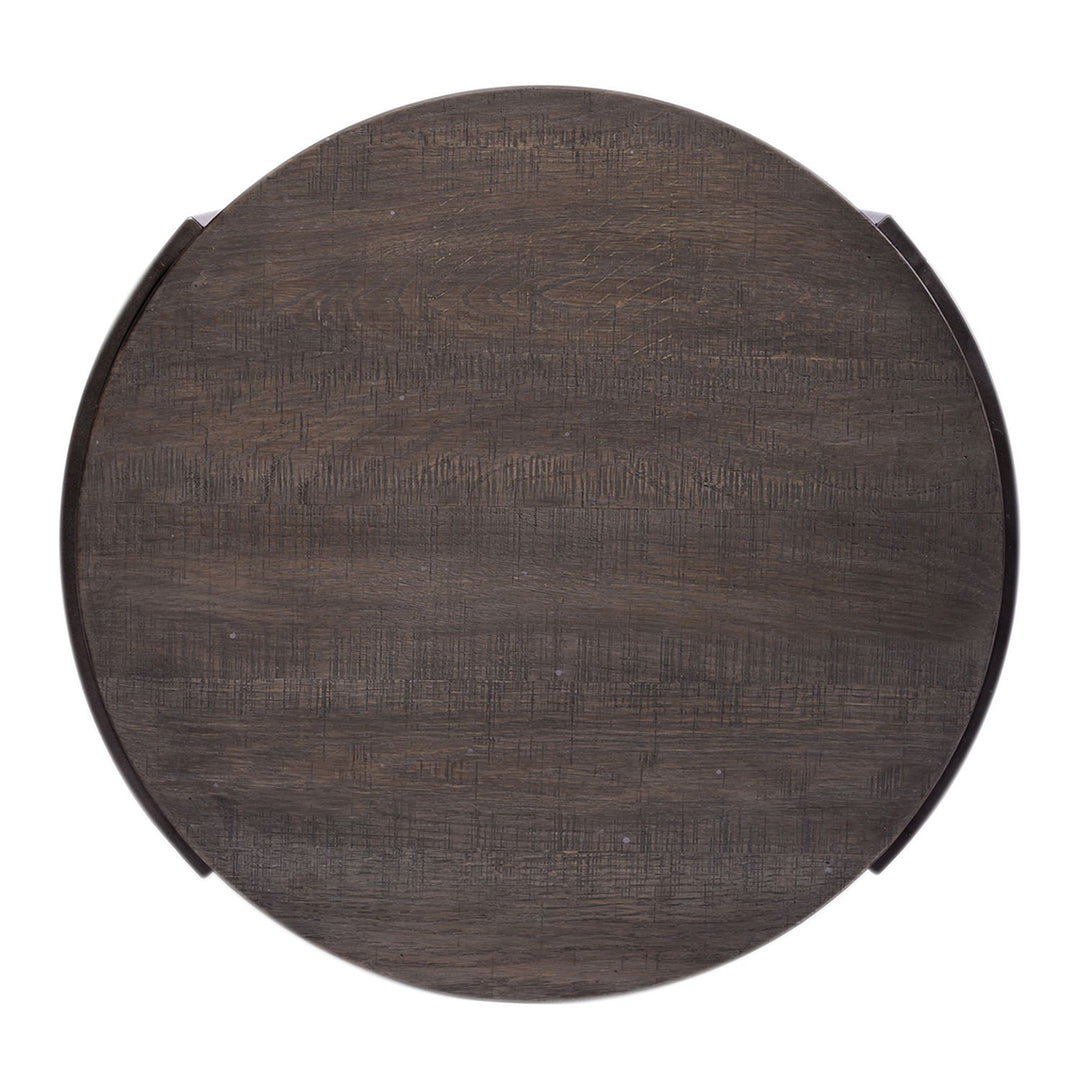 Modern View Round End Table