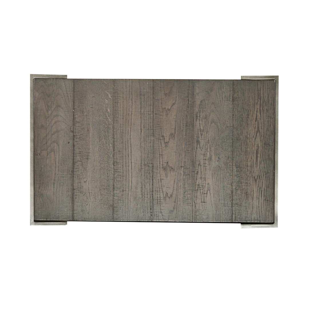 Modern View Tiered End Table from Liberty Furniture in Gray - Additional view 5