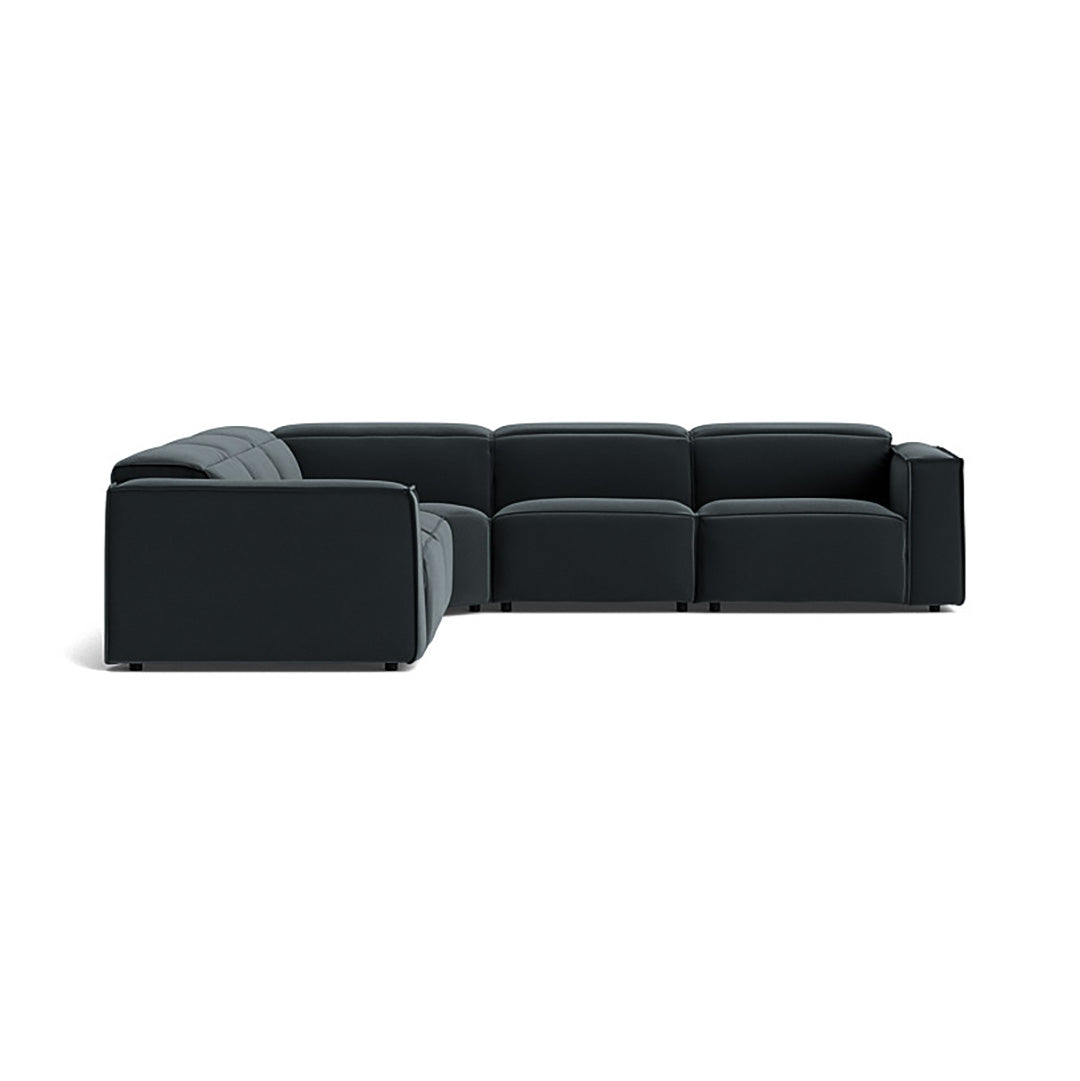 Joybird dark gray sectional sofa