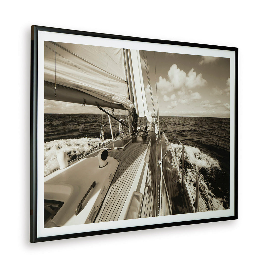 Arlanford from Signature Design by Ashley in Black - Angle view