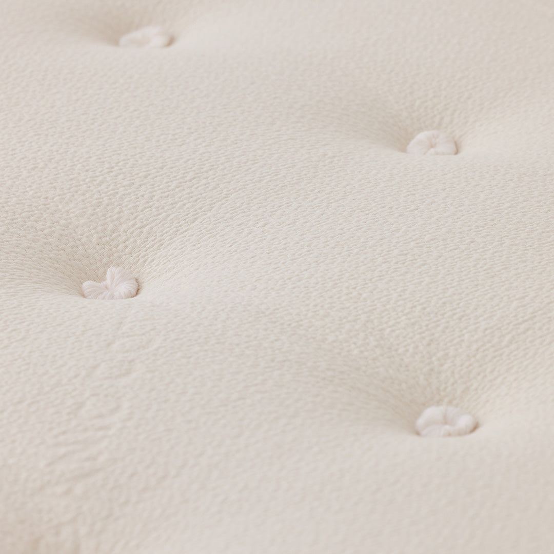 Medium Cotton / Natural Fiber Blend Avocado Pillowtop Green Mattress with Cooling from Avocado Mattress - Overhead view